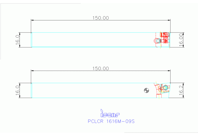 PCLCR 1616M-09S