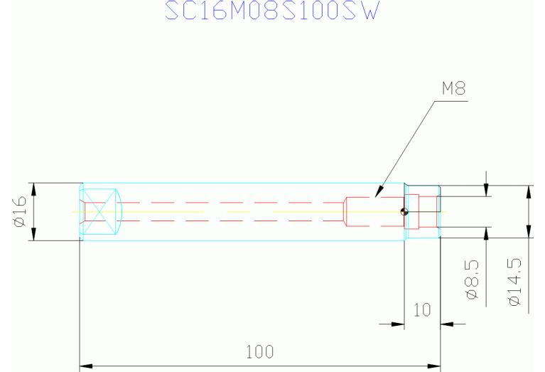 SC16M08S100SW