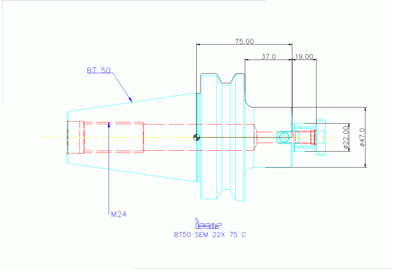 BT50 SEM 22X75C