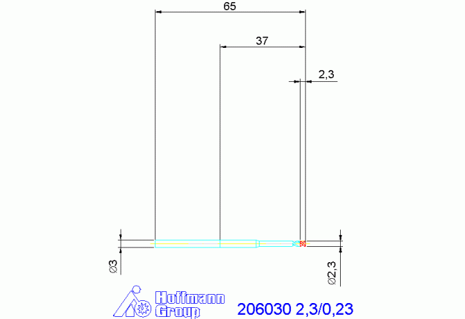 206030 2,3/0,23