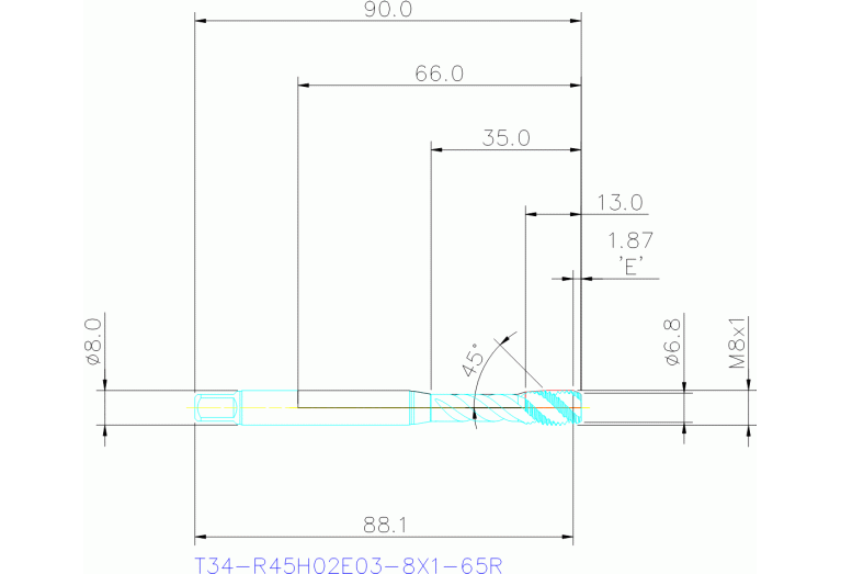 T34-R45H02E03-8X1-65R