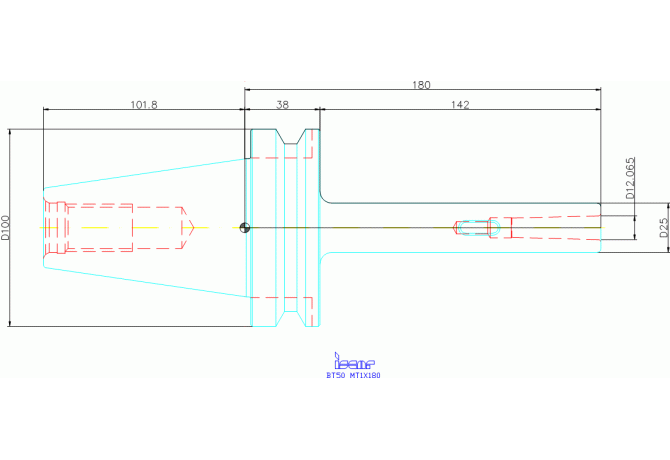 BT50 MT1X180
