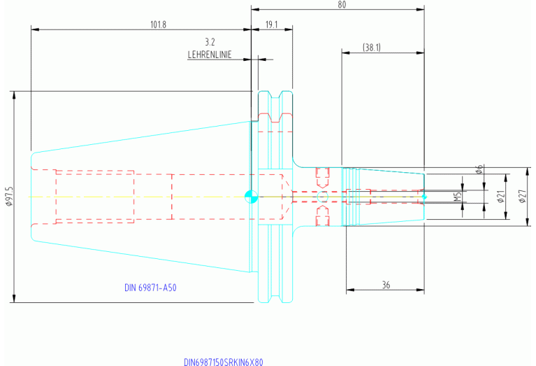DIN6987150SRKIN6x80