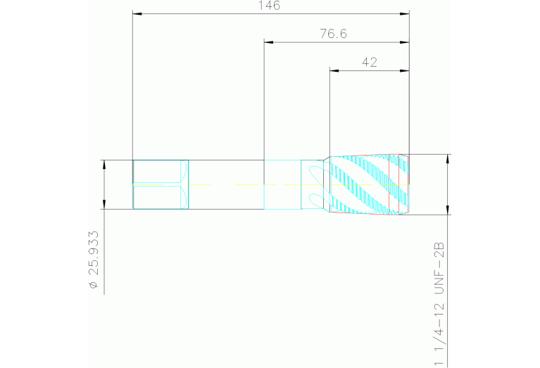 A23567-UNF1.1/4