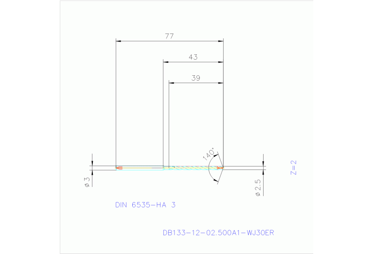 DB133-12-02.500A1-WJ30ER