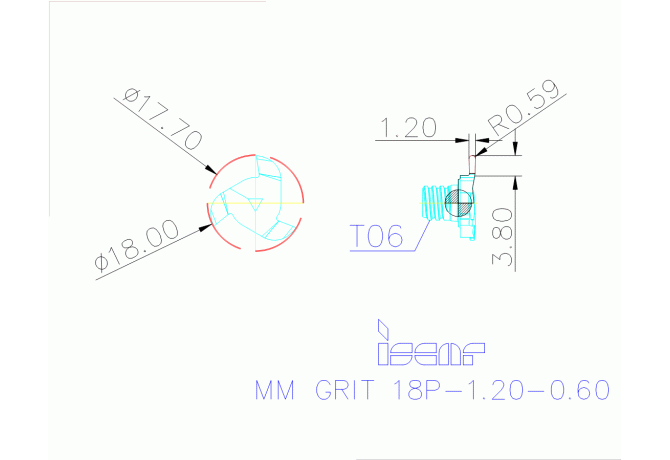 MM GRIT 18P-1.20-0.60 IC528