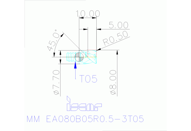 MM EA080B05R0.5-3T05 IC08