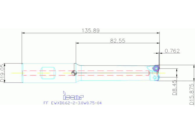 FF EWXD0.62-2-3.0W0.75-04