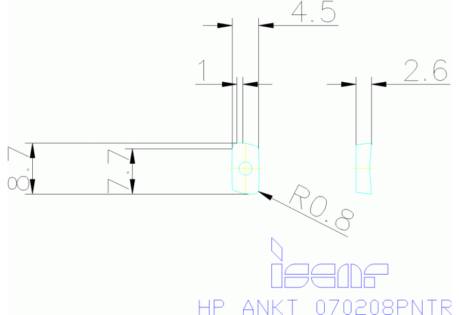 HP ANKT 070208PNTR IC808