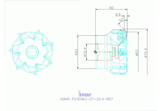 IQ845 FSYD063-07-25.4-R07