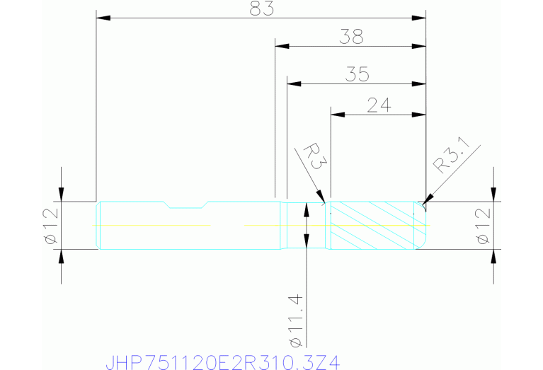 JHP751120E2R310.3Z4 HXT