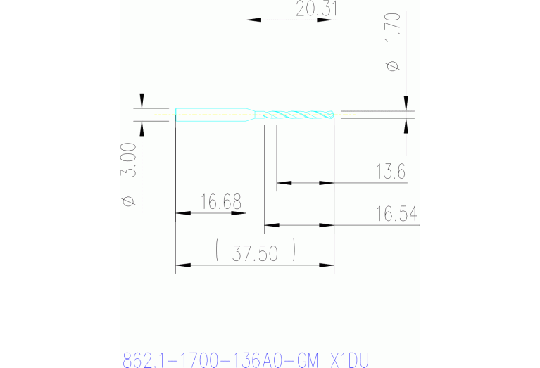862.1-1700-136A0-GM X1DU