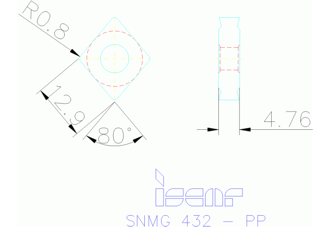 CNMG 120408-PP IC807