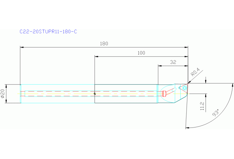 C22-20STUPR11-180-C