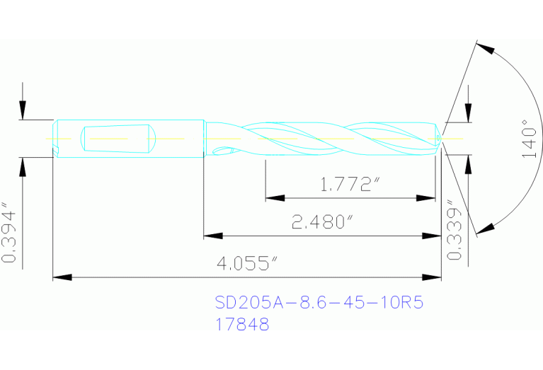 SD205A-8.6-45-10R5