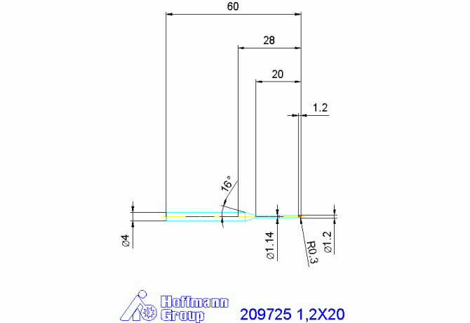 209725 1,2X20