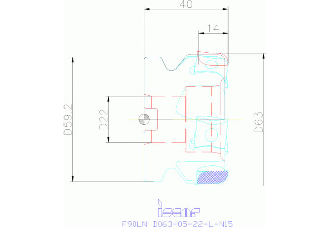 F90LN D063-05-22-L-N15