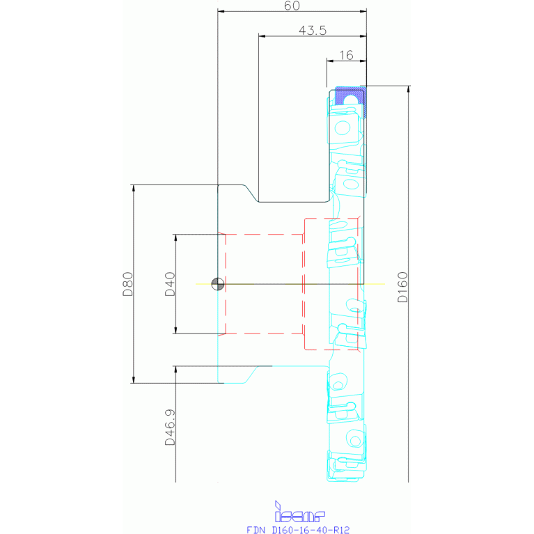 FDN D160-16-40-R12