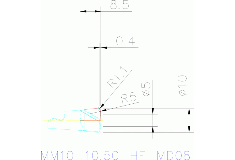 MM10-10.50-HF-MD08 F15M