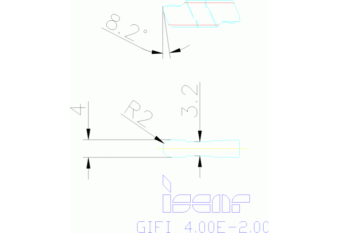 GIFI 4.00E-2.00 IC808