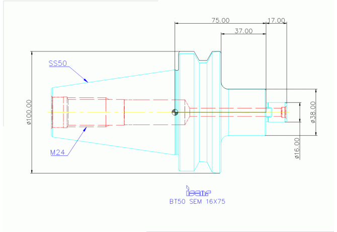 BT50 SEM 16X75