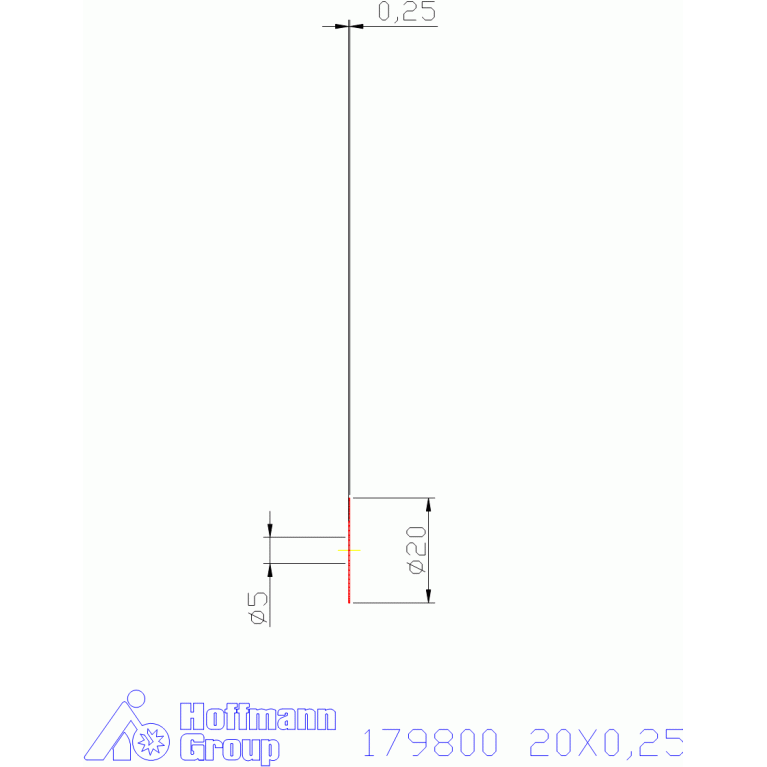 179800 20X0,25