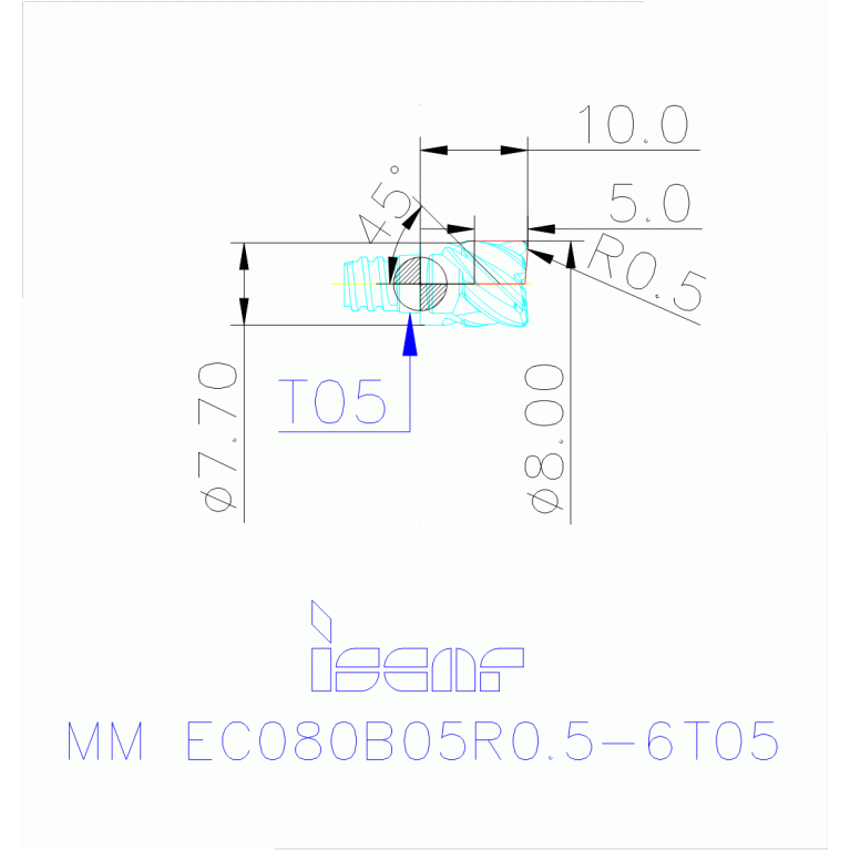 MM EC080B05R0.5-6T05 IC908