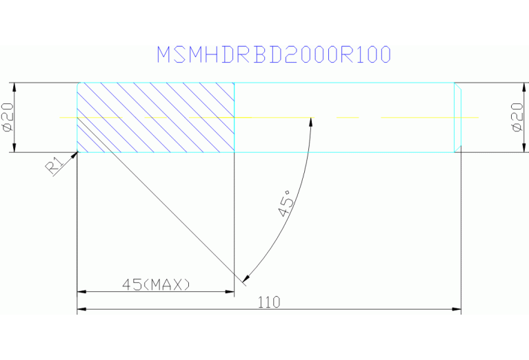 MSMHDRBD2000R100