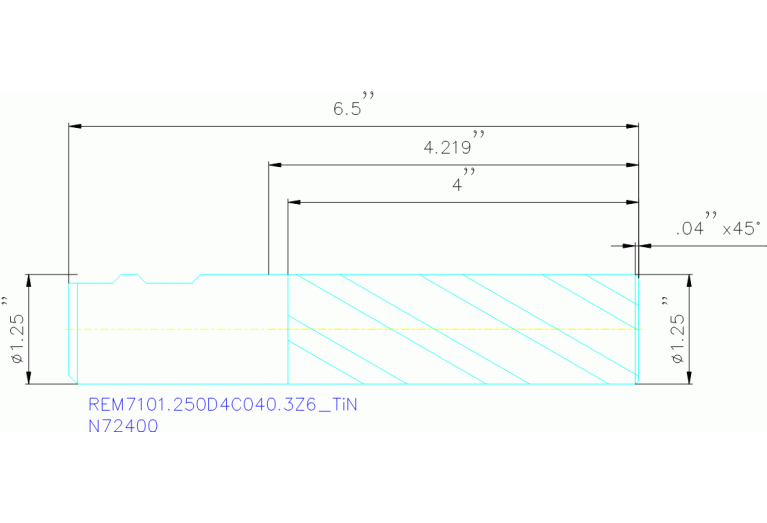 REM7101.250D4C040.3Z6 TIN