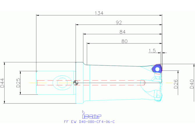 FF EW D40-080-CF4-06-C
