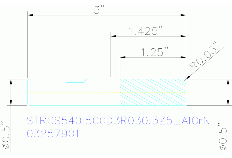 STRCS540.500D3R030.3Z5 ALCRN