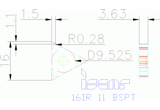 16IR 11 BSPT IC228