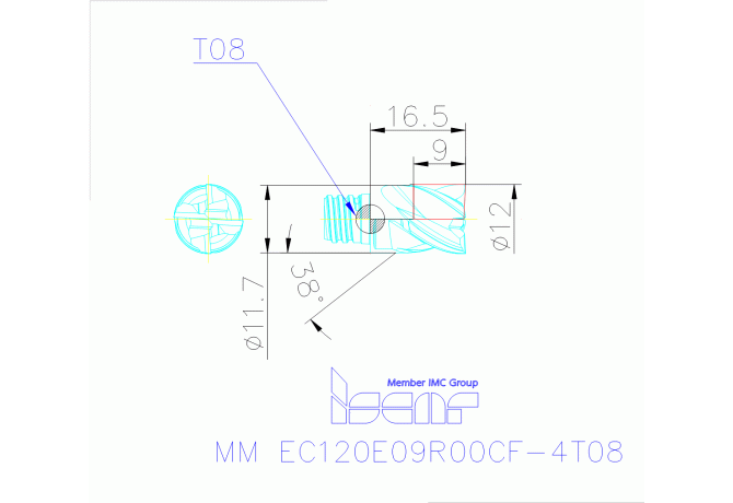 MM EC120E09R00CF-4T08 IC908