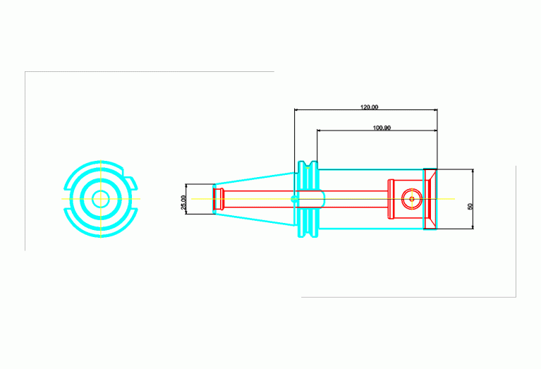 DIN69871-AD+B40MHD50.120