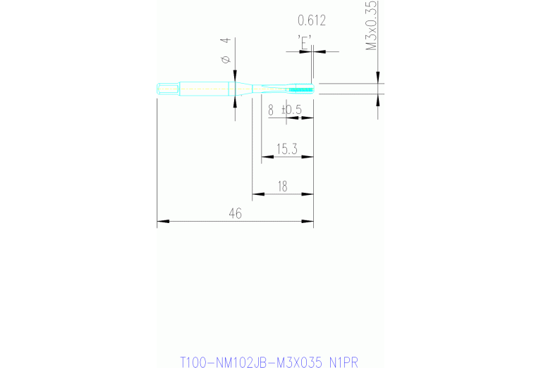 T100-NM102JB-M3X035 N1PR