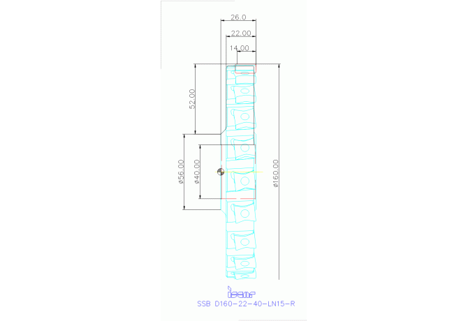 SSB D160-22-40-LN15-R