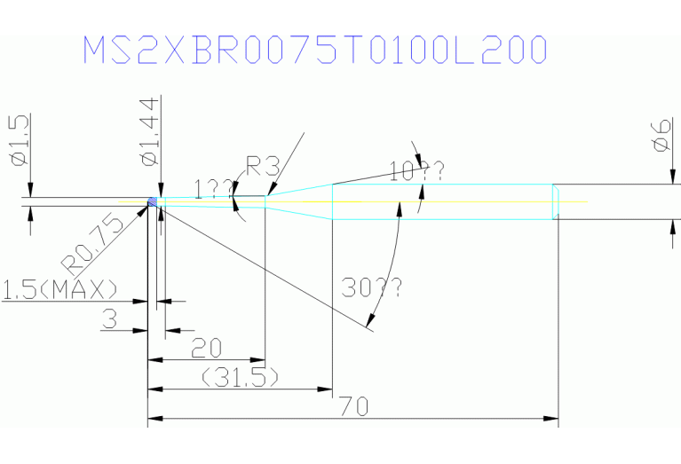 MS2XBR0075T0100L200