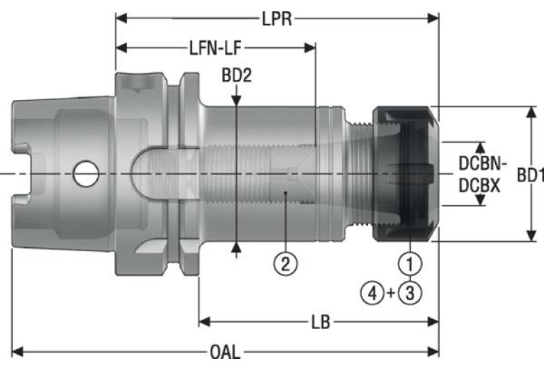 HSKA125-ER32-120