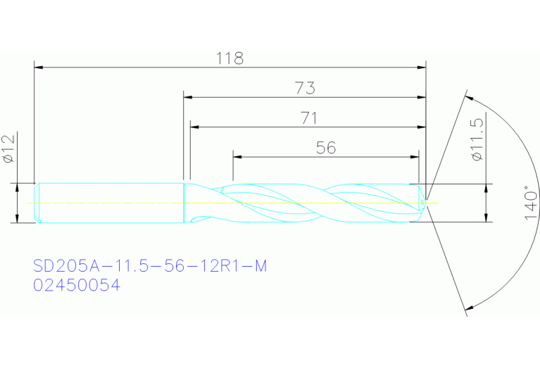 SD205A-11.5-56-12R1-M