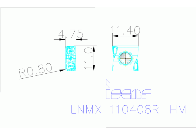LNMX 110408R-HM IC8250