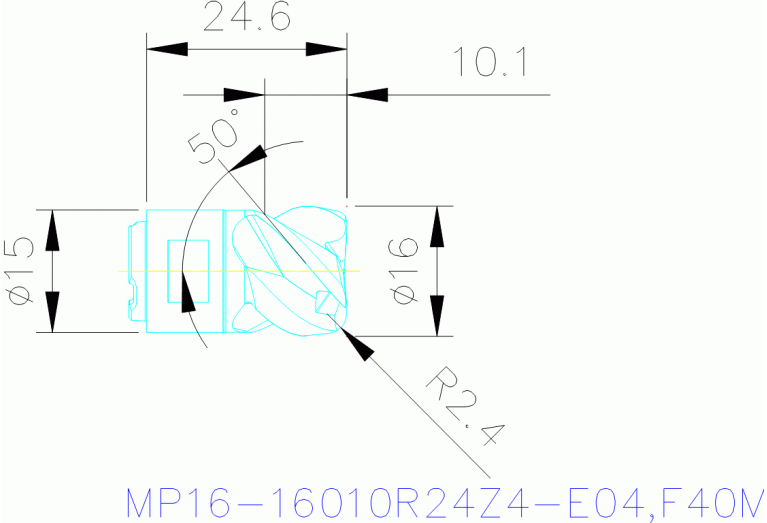 MP16-16010R24Z4-E04 F40M