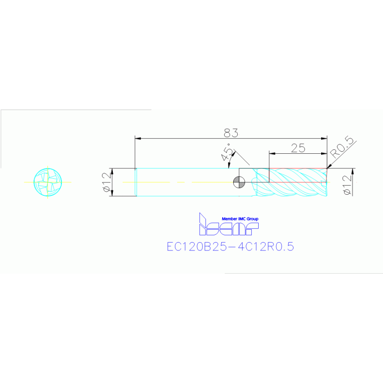 EC120B25-4C12R0.5 IC900