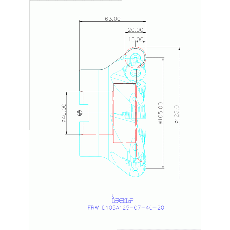 FRW D105A125-07-40-20