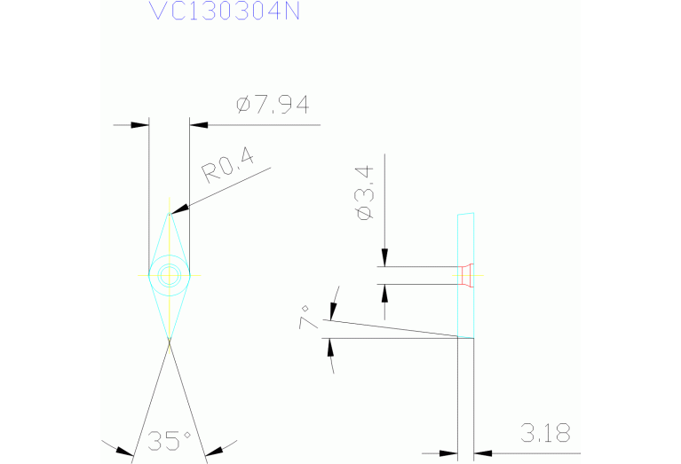 VCGT130304M-LS MP9025