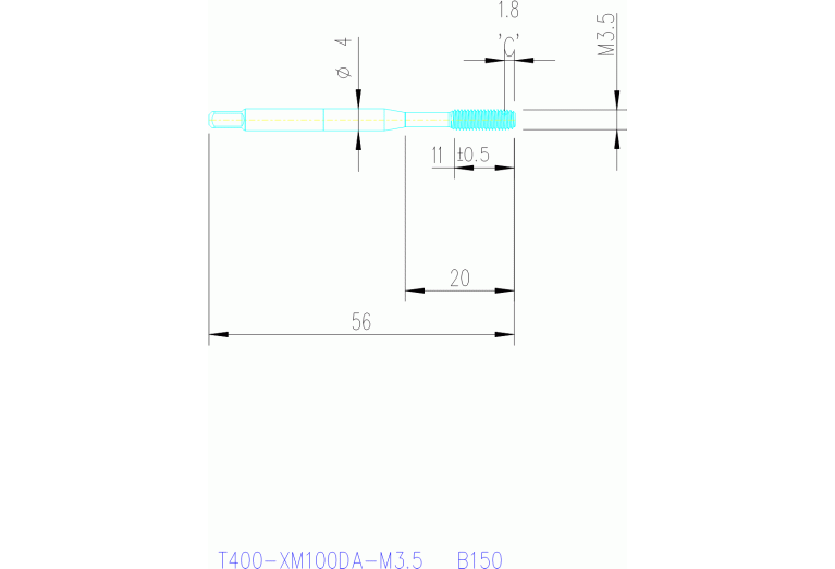 T400-XM100DA-M3.5 B150
