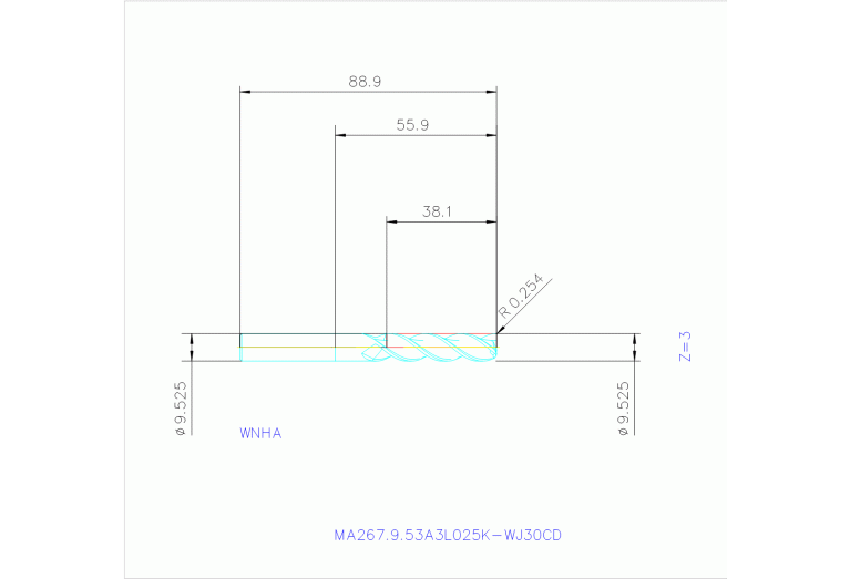MA267.9.53A3L025K-WJ30CD