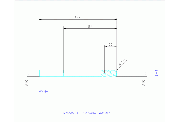 MA230-10.0A4X050-WJ30TF