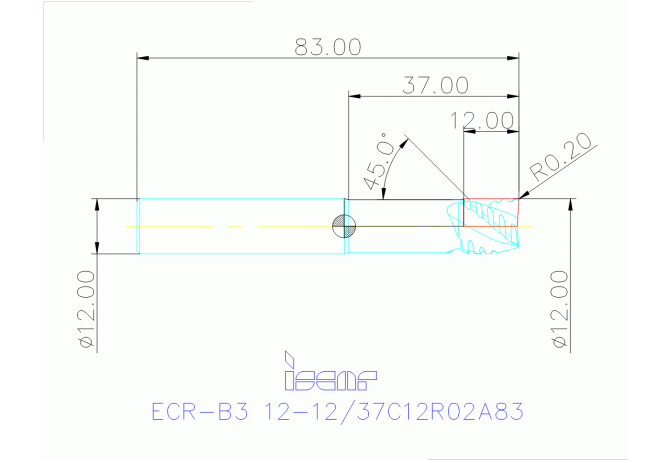 ECR-B3 12-12/37C12R02A83 IC08