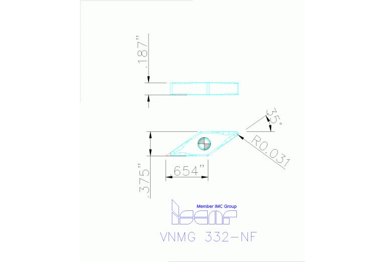 VNMG 160408-NF IC8250