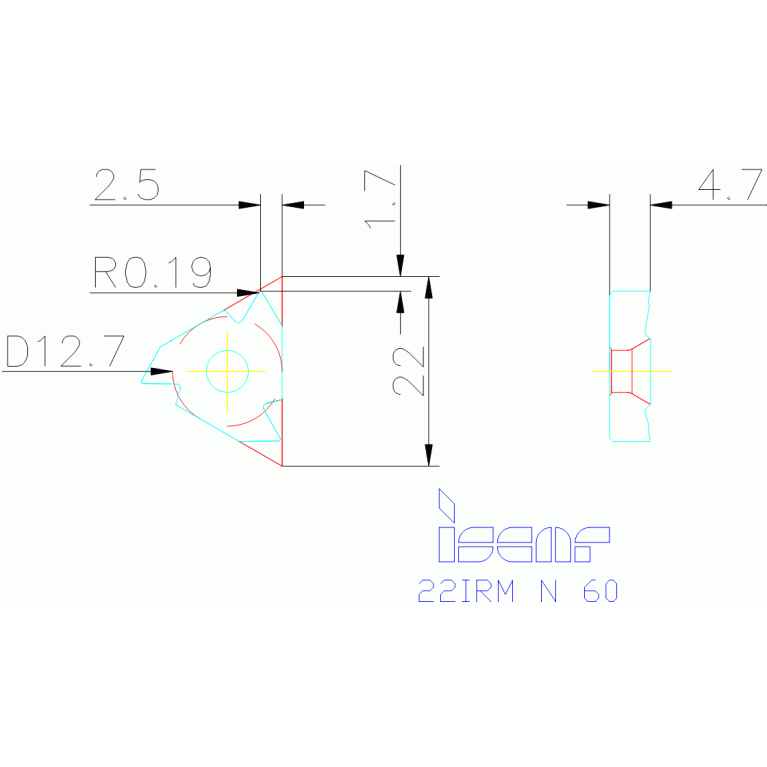 22IRM N 60 IC50M